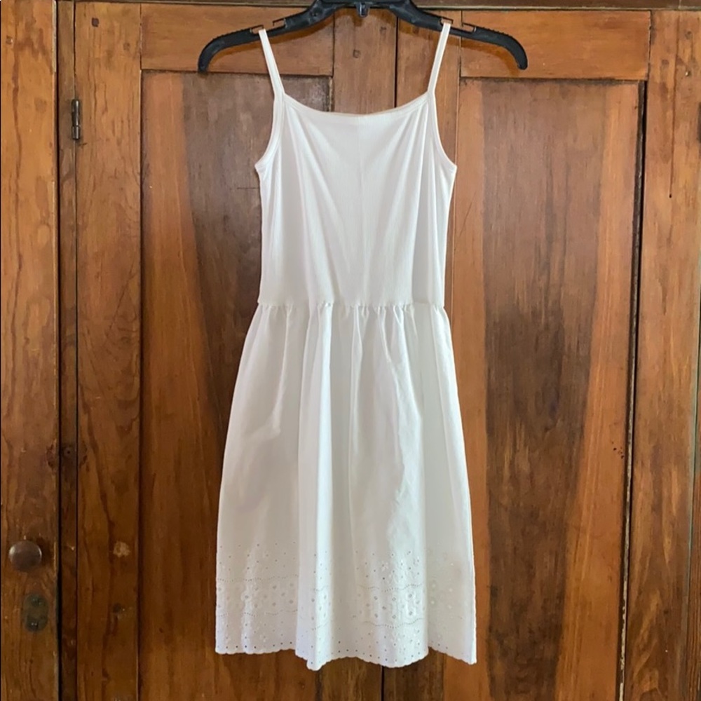 Hanna Andersson cotton eyelet slip